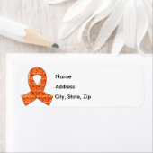 Orangefarbener Ribbon Nierenkrebs MS Leukämie (Insitu)