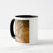 Orangefarbener Schlaf in Hürde Tasse (Vorderseite Links)