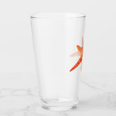 Orangefarbener Seebarsch Glas (Rechts)