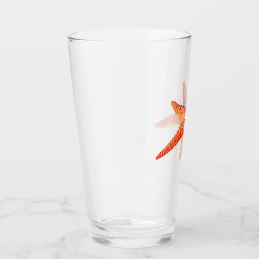 Orangefarbener Seebarsch Glas (Rechts)