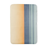 Orangefarbener Sonnenuntergang über den Blauen Oze Badematte (Vorderseite Vertikal)