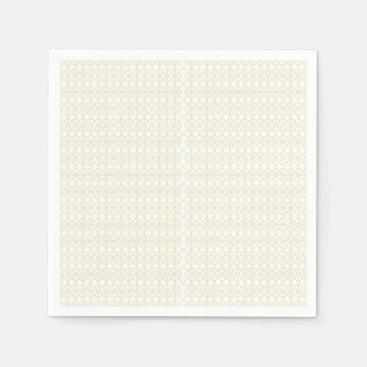 orangefarbener und gelber Hintergrund mit kleinen Serviette (Vorderseite)