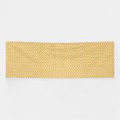 orangefarbener und gelber Hintergrund mit Kreisen Banner (Horizontal)