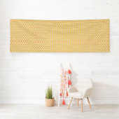 orangefarbener und gelber Hintergrund mit Kreisen Banner (Insitu)