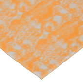 Orangefarbener und grauer Marmor Tischdecke (Schrägansicht)