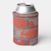 Orangefarbener Ziegeleimer Dosenkühler (Kanne Rückseite)