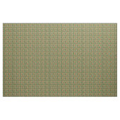Orangefarbenes Aquamarines Fruchtmuster Stoff (Yard (91,4 cm))