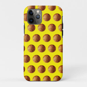 Orangefarbenes Basketballmuster Case-Mate iPhone Hülle