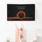 Orangefarbenes Basketballwochenende Party - Meiste Banner (Insitu)