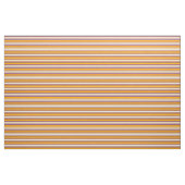 Orangefarbenes, Bisque- und Indigo-farbenes Muster Stoff (Yard (91,4 cm))