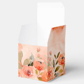 Orangefarbenes Brautparty Geschenkschachtel (Geöffnet)