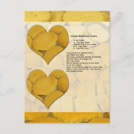 Orangefarbenes Brot Rezept Postkarte