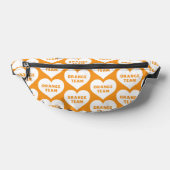 Orangefarbenes Color War Team Bauchtasche (Ablage )