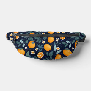 Orangefarbenes Delight Muster Bauchtasche