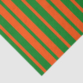 Orangefarbenes Design der Streifen Seidenpapier (Ausschnitt)