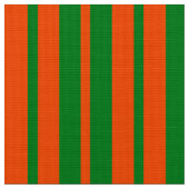 Orangefarbenes Design der Streifen Stoff (Nahaufnahme)