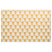 Orangefarbenes Dreiecksmuster, Stoff (Fat Quarter (45,7 x 55,9 cm))