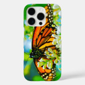 Orangefarbenes Foto Case-Mate iPhone Hülle (Rückseite)