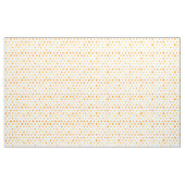 Orangefarbenes gelbes Punktmuster Stoff (Yard (91,4 cm))