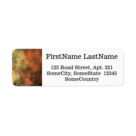 Orangefarbenes, gelbes und graues nestähnliches Mu (Vorne)