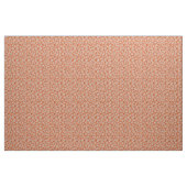 Orangefarbenes Herbstlaub- und Acornmuster Stoff (Yard (91,4 cm))
