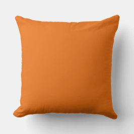Orangefarbenes Kissen 20" x 20"