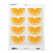 Orangefarbenes Küchensiegel aus der Küche (Vorne)