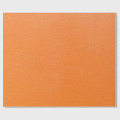 Orangefarbenes Ledermuster, Textur aus Hinterleder Geschenkpapier (Flach)