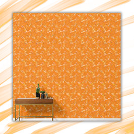 Orangefarbenes Muster Orange Hintergrund | Tapete