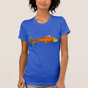 Orangefarbenes niedliches Goldfisch-Shirt T-Shirt