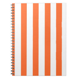 Orangefarbenes Notebook Notizblock