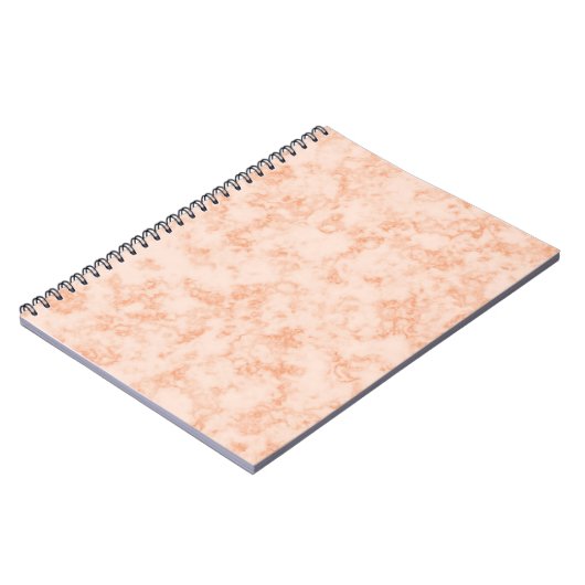 Orangefarbenes Notebook Notizblock (Linke Seite)