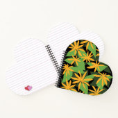 Orangefarbenes Notizbuch (Innenseite)