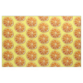 Orangefarbenes Obst Art Citrus Aquarell Pop Kunst Stoff (Fat Quarter (45,7 x 55,9 cm))