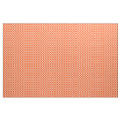 Orangefarbenes oder weißes Quatrefolienmuster Stoff (Yard (91,4 cm))