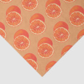 Orangefarbenes Orangengeflechtpapier Seidenpapier (Ausschnitt)