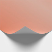 Orangefarbenes Schleifpapier Geschenkpapier (Ecke)