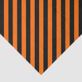 Orangefarbenes/schwarzes Bindestrichpapier Seidenpapier (Ausschnitt)