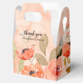 Orangefarbenes Wasser Geschenkschachtel (Geöffnet)