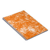 Orangefärbt Notizblock (Rechte Seite)