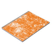 Orangefärbt Notizblock (Linke Seite)