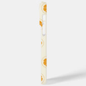 Orangefärbtes Muster Case-Mate iPhone Hülle (Rückseite / Links)