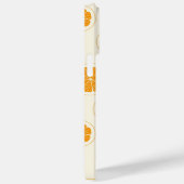 Orangefärbtes Muster Case-Mate iPhone Hülle (Rückseite / Rechts)