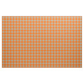 Orangegraue Schachbrett-Diamantmuster Stoff (Fat Quarter (45,7 x 55,9 cm))
