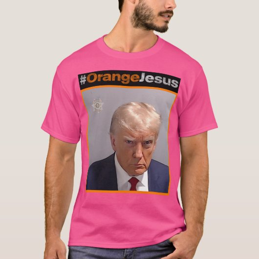 Orangejesus (Hi-Res) T-Shirt (Vorderseite)