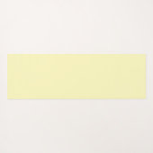 Orangelbe Yoga-Pose mit Individuelle Name Yogamatte (Rückseite (Horizontal))