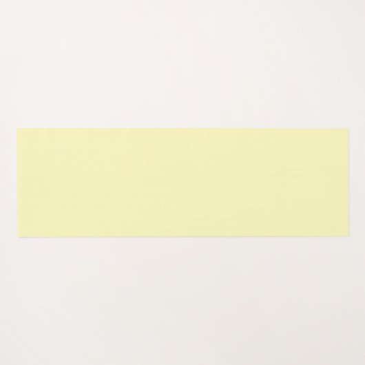 Orangelbe Yoga-Pose mit Individuelle Name Yogamatte (Rückseite (Horizontal))