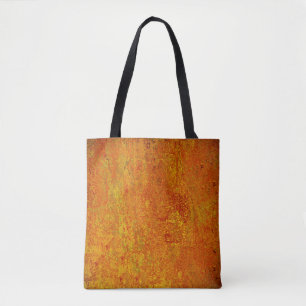 Orangelber Grunge Hintergrund Abstract,Art,Backgr Tasche