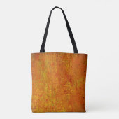Orangelber Grunge Hintergrund Abstract,Art,Backgr Tasche (Rückseite)