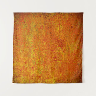 Orangelber Grunge Hintergrund Abstract,Art,Backgr Wandteppich
